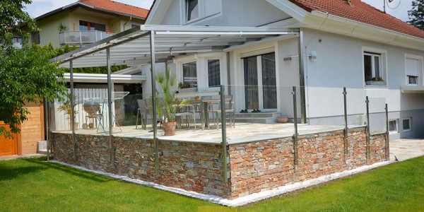 Wintergarten- Sonnenschutz - Minimal Fenster - Metallbau Graz